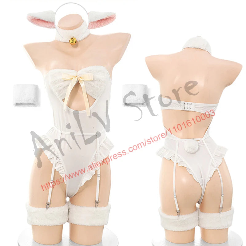 AniLV Animal Series Plush Warm Clothes Fox Tiger Wolf Chinese Panda Rabbit Cat Uniform Outfit Cosplay  Costume