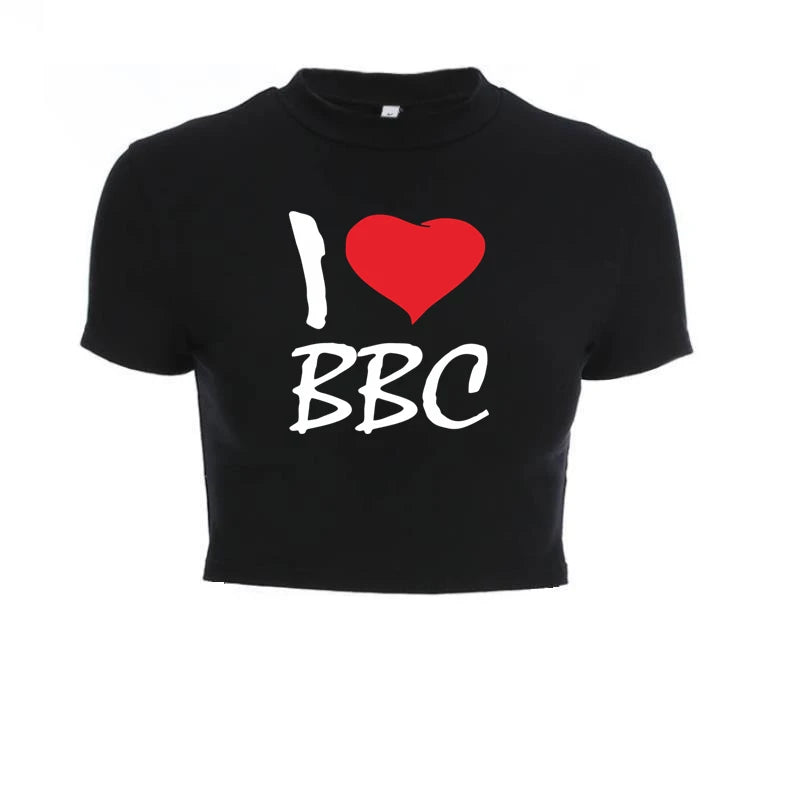 Queen of Spade BBC ONLY Summer Women Black Short T-Shirts Ladies Sexy Crop Tops Short Sleeve Bandage Tee Tops Female Shirts