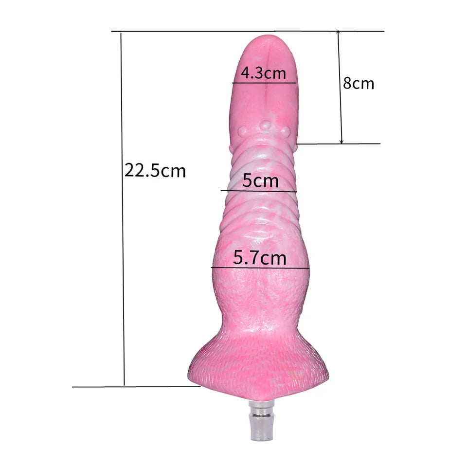 ROUGH BEAST Pink Silicone Dildos for Women Vac u Lock Sex Machine Attachment Male and Female Anal Plug Masturbation Accessories
