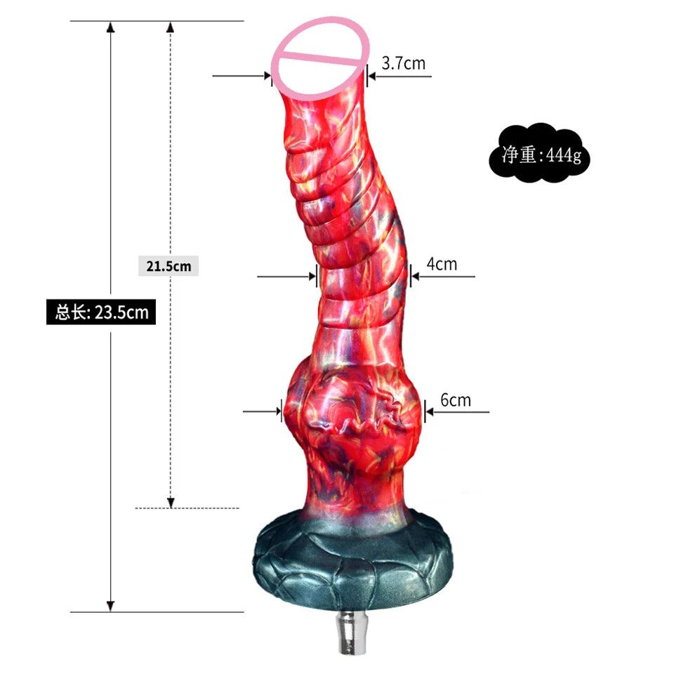 ASHBURN ALIEN AND BEAST RELICS Vac-U-Lock Sex Machine ATTACHMENTS