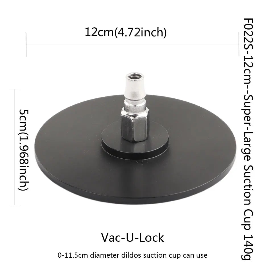 ASHBURN Silicone for Vac-u-Lock Machine VARIETY OF MONSTER SILICONE ATTACHMENTS