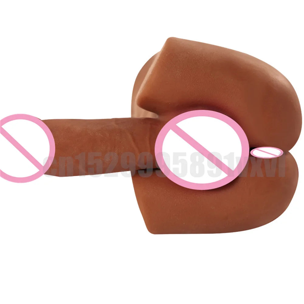 Adult Toys Mini Sex Doll Torso Masturbator For Man Pleasuring Realistic Dildo Penis Sexy Anal Hole Male Female Masturbation Tool