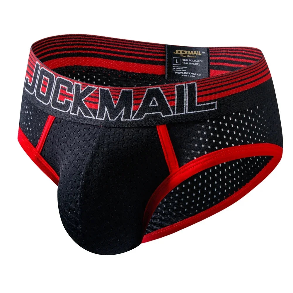 Sexy Man's Underwear Briefs Underpants Nylon Mesh Men's Briefs Bikini Underwear Men's Boxer Briefs Nylon Mesh Swim Swimwear