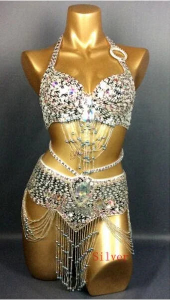 Crystal Beads Tassel Fringe Sequin set