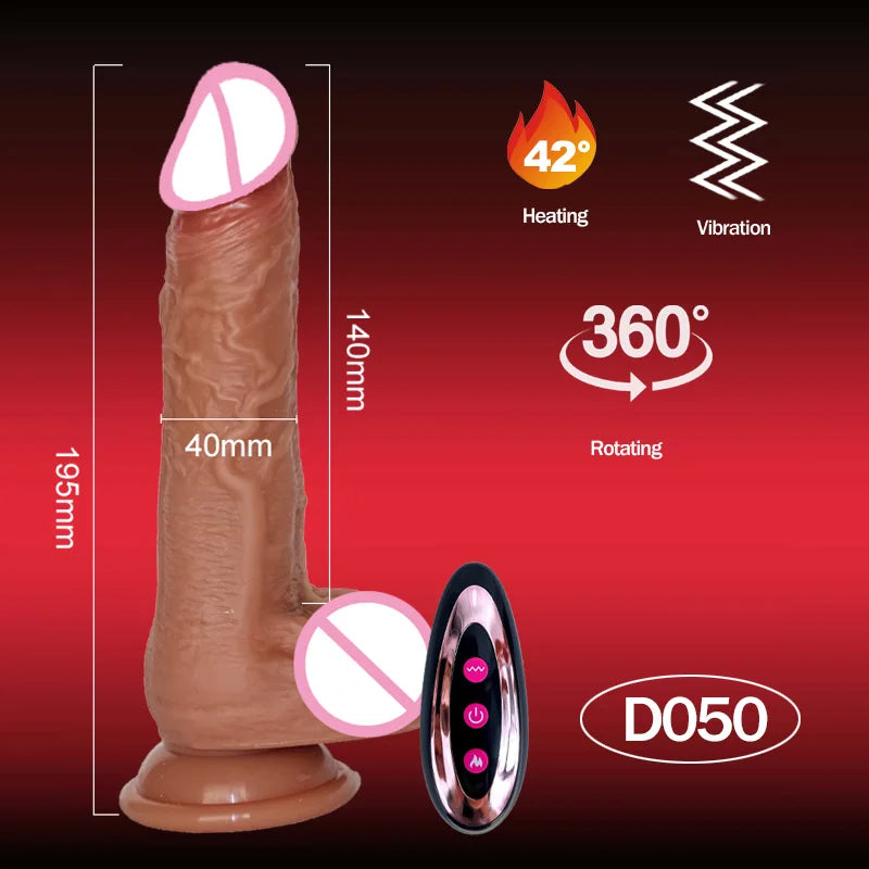 Realistic Dildos Vibration For Women Masturbation Sexy Adult Sex Toys Anal Plug Penetration Anal Thrusting Penis Dildo Vibrator