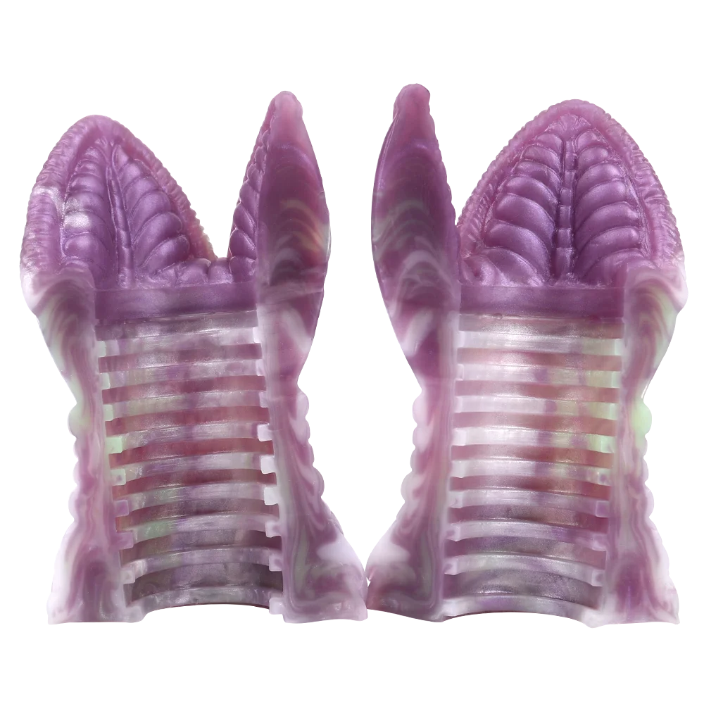 ASHBURN Fantasy Voyeur Anal Speculum Silicone Hollow Anal Plug Dilator Expansion Multi color