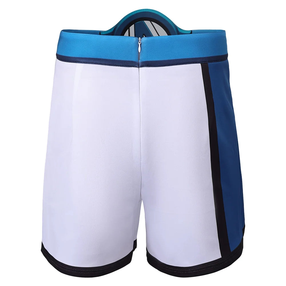 Susan Storm The Thing Cosplay Beach Blue White Suits Shorts Pants Movie Rivals Roleplay Bikini Costume Outfits Halloween Clothes