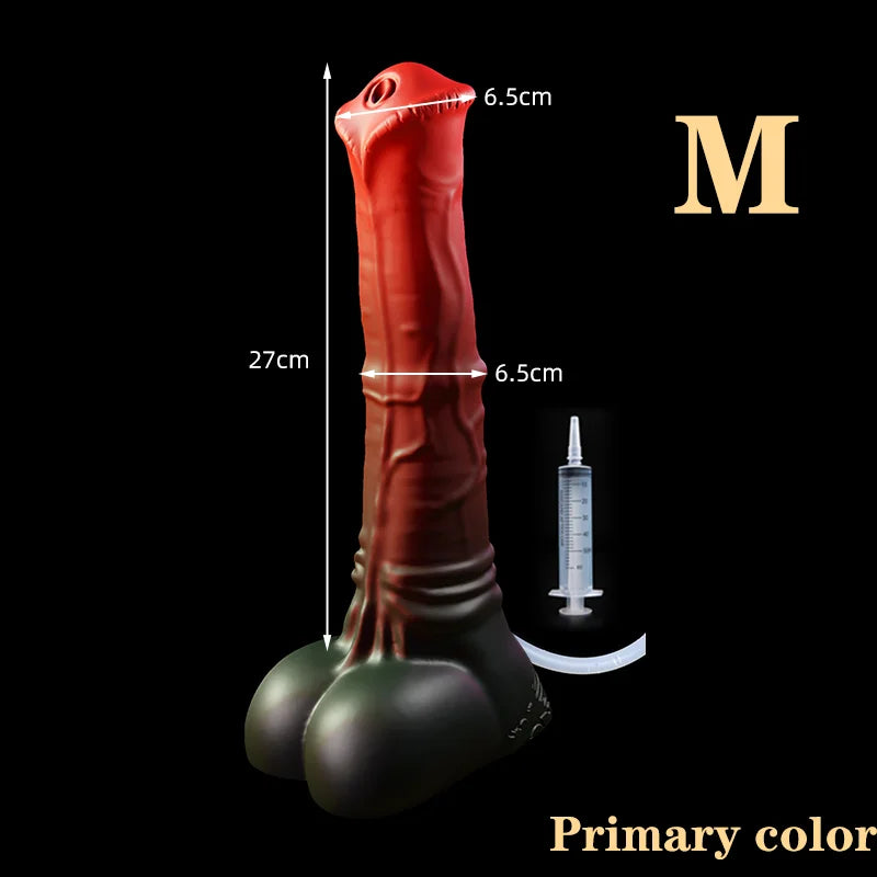 TUBE STALLION Dildo Silicone Huge Long Dildo For Anal Stimulation G-Spot Penis Cock With Sucker Adult Sex Toys