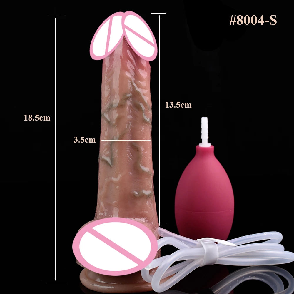 ASHBURN BLOODLINE RITE – Suction Squirting Dildo with Foreskin Detail