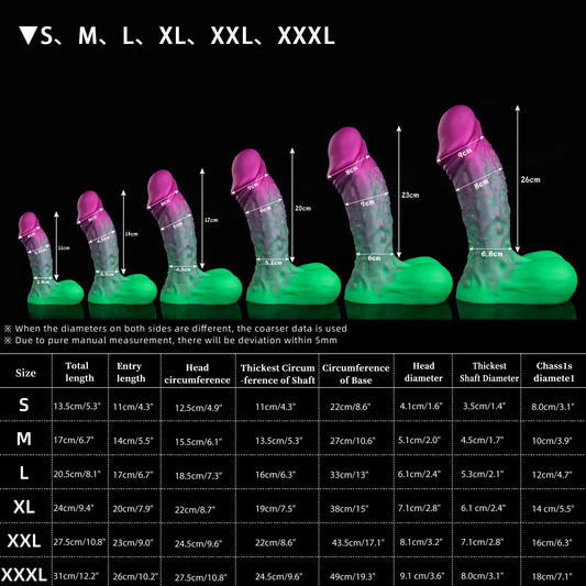 Goblin Soft Silicone Realistic Suction Cup