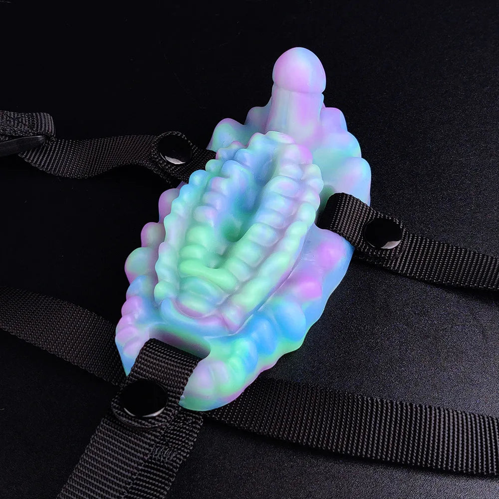ASHBURN Strapon Silicone Sex Grinder Foreplay Massager Grinding & Humping Toy For Beginner Masturbator Clitoris Stimulator