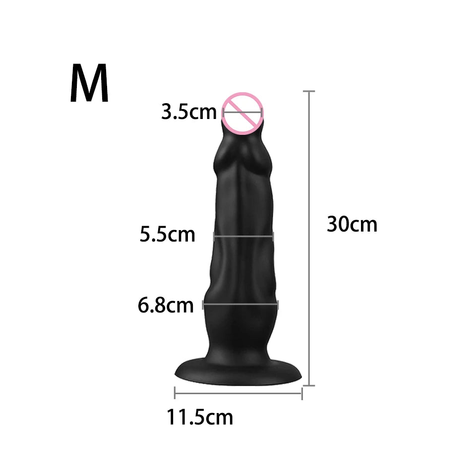 ROUGH BEAST Sex Machine Dildos Attachments Big Flesh Dildos For Vac-u-lock Love Machine Suitable for All Machines In The Shop
