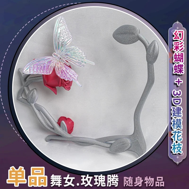 Identity V Margaretha Zelle Dancer Cosplay Costume For Halloween Christmas Survivor Dancer Role Play Valentine's Day Game Outfit