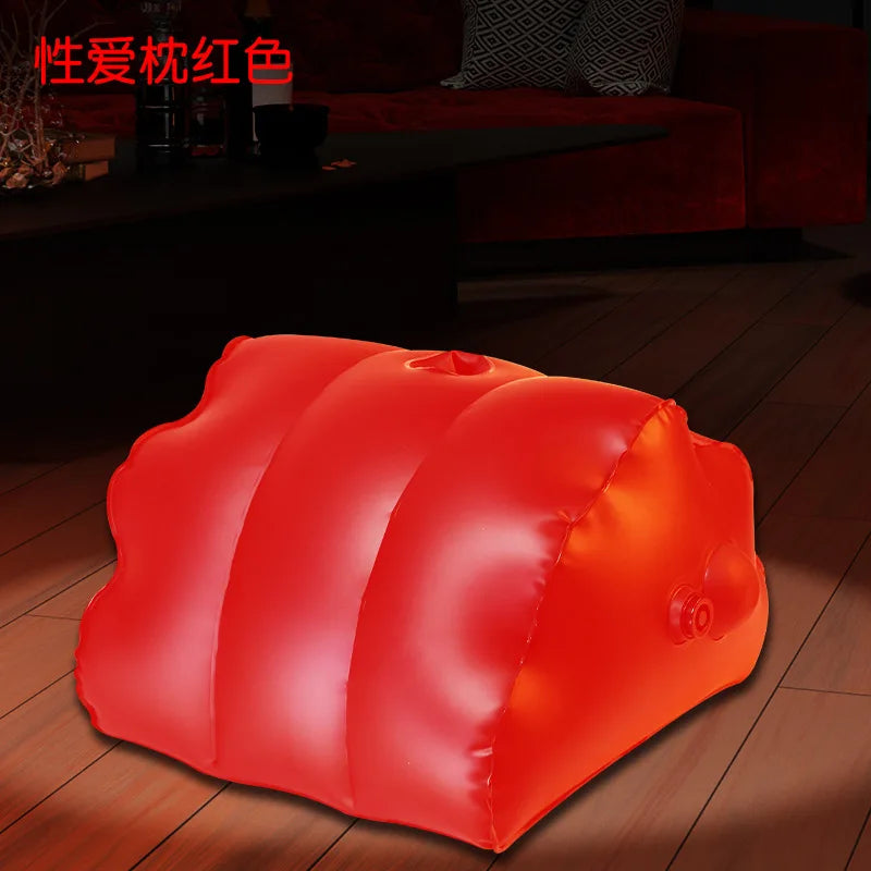 Sexual Dildo Pillow For Sex Multi Deeper Position Support Cushion Triangle Inflatable Ramp Furniture Adult Couple Sexy Toys Shop