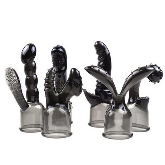 Vibrator Accessories AV Stick Head Cover Magic Wand Rod Head Cap G Spot Clitoris Stimulator Massager 18 Adult Sex Toys For Women