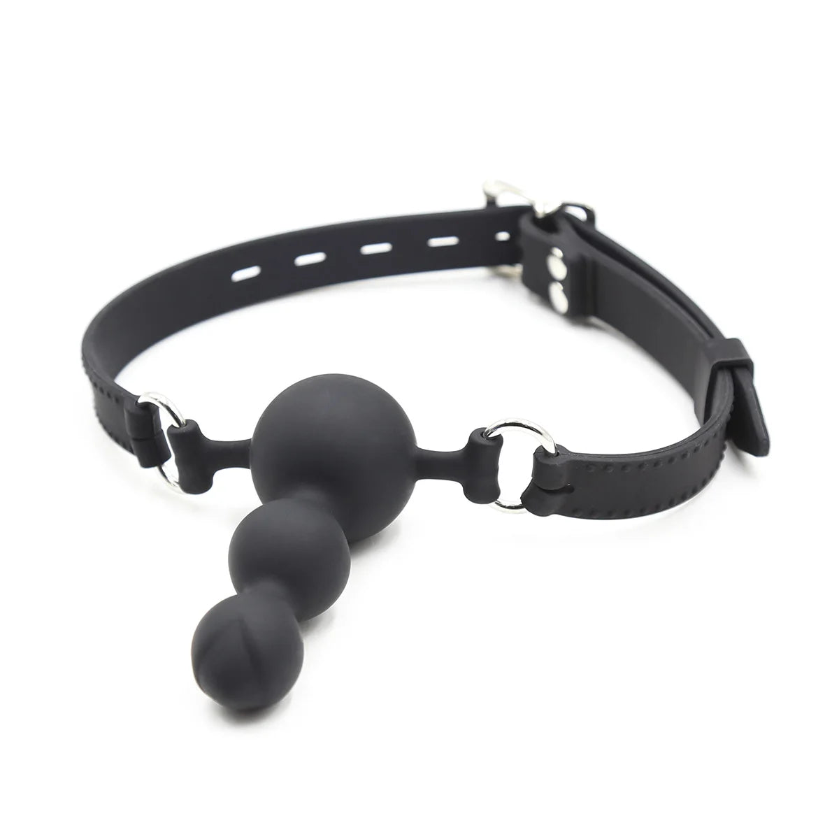 3 Sizes Soft Safety Silicone Open Mouth Gag Ball Bdsm Bondage Slave Ball Gag Erotic Sex Toys For Woman Couples Adult Sex Games