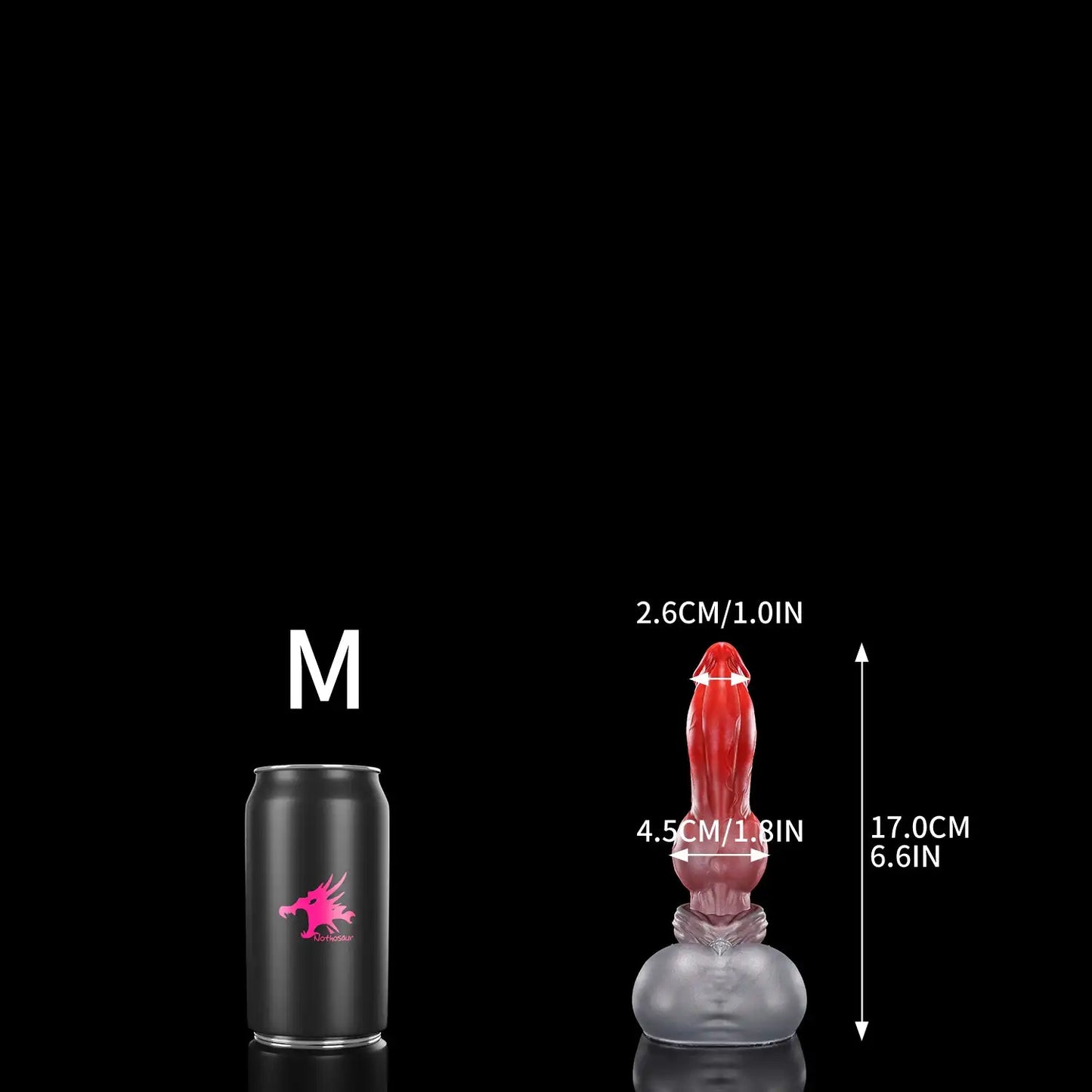 Nothosaur GRAEMEN Fantasy Huge Anal Plug Dildo for Women And Men Butt Vagina Masturbation Fidget Toy Sex Toy for Couples