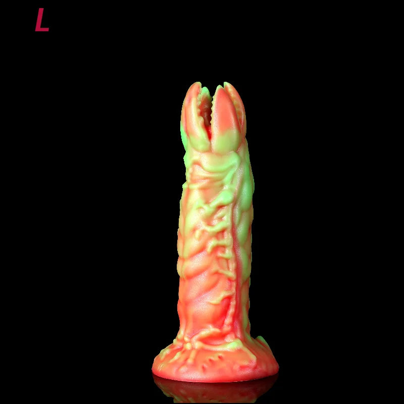 Ovipositor Dildo Anal Sex Toy FOR Women Enlarger Buttplug Masturbation Cup Lay Eggs Silicone Plug