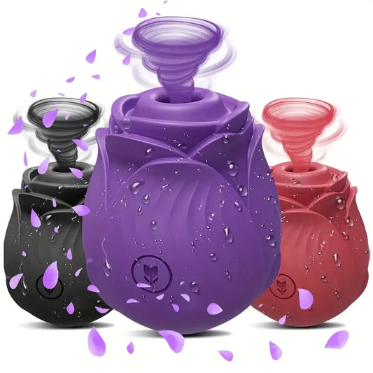 Sucking Vibrator for Women Vacuum Clitoris Stimulator Female Oral Nipple Clit Powerful Sucker Vibrating Adults Sex Rose-Toys