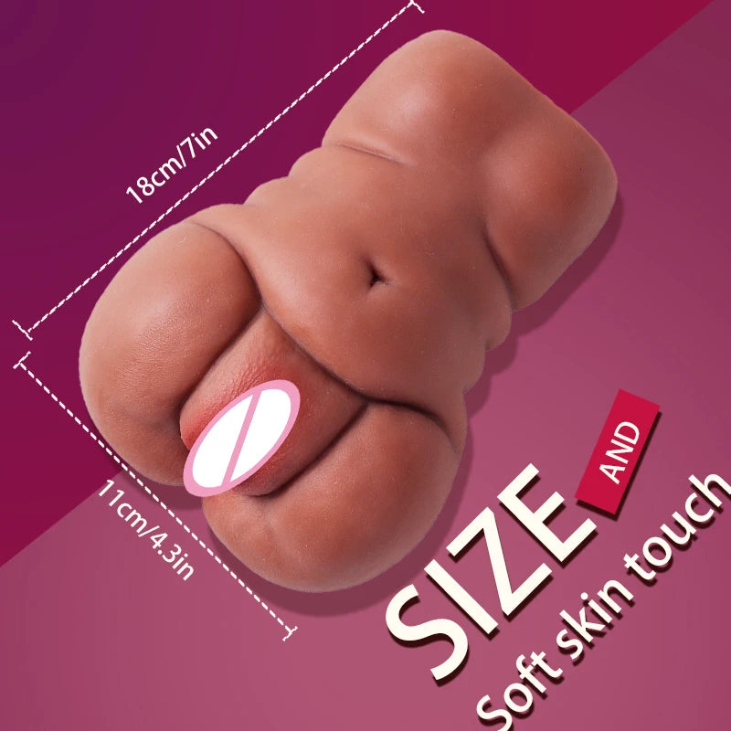 Rubber Vagina Sexy Toys Silicone Butt to Masturbate Sex Dolls Big Ass Masturbator Man Buttocks Half Body Real Size Vaginas Pussy