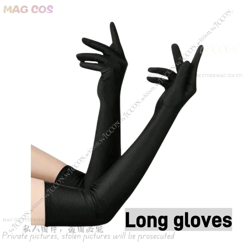 Alastor Cosplay Halloween Costume Gloves Claws Fingernail Anime Cosplay Pink Red Blue Yellow Prop Comic-Con Disguise Cartoon