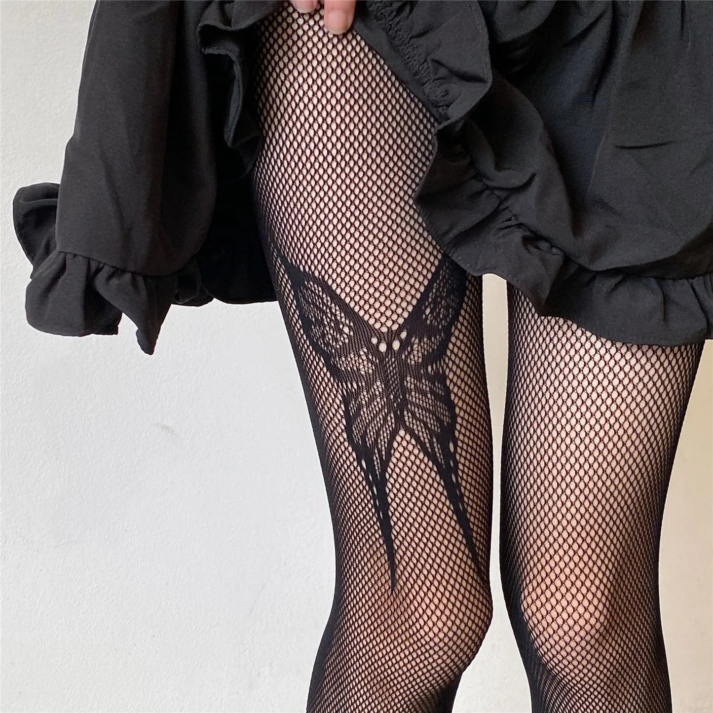 New Sex Sheer Pantyhose High Elastic Jacquard Red Fishnet Stockings Socks Sexy Stockings Flame Net Pants Spider Skull Tights