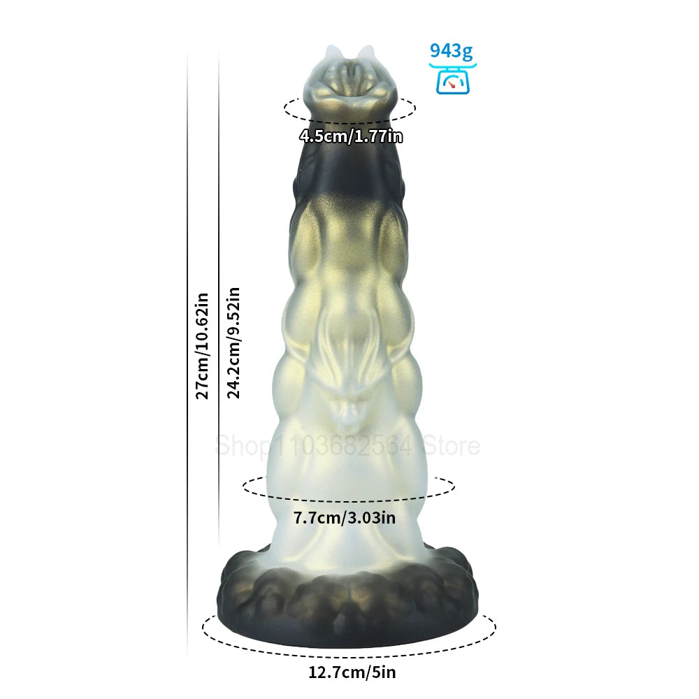 Monster Anal Plug Dildo With Suction Cup Silicone Alien Anal Plug Huge Anal Dildos for Men Women Big Butt Plug Anal Sex Toys 18+