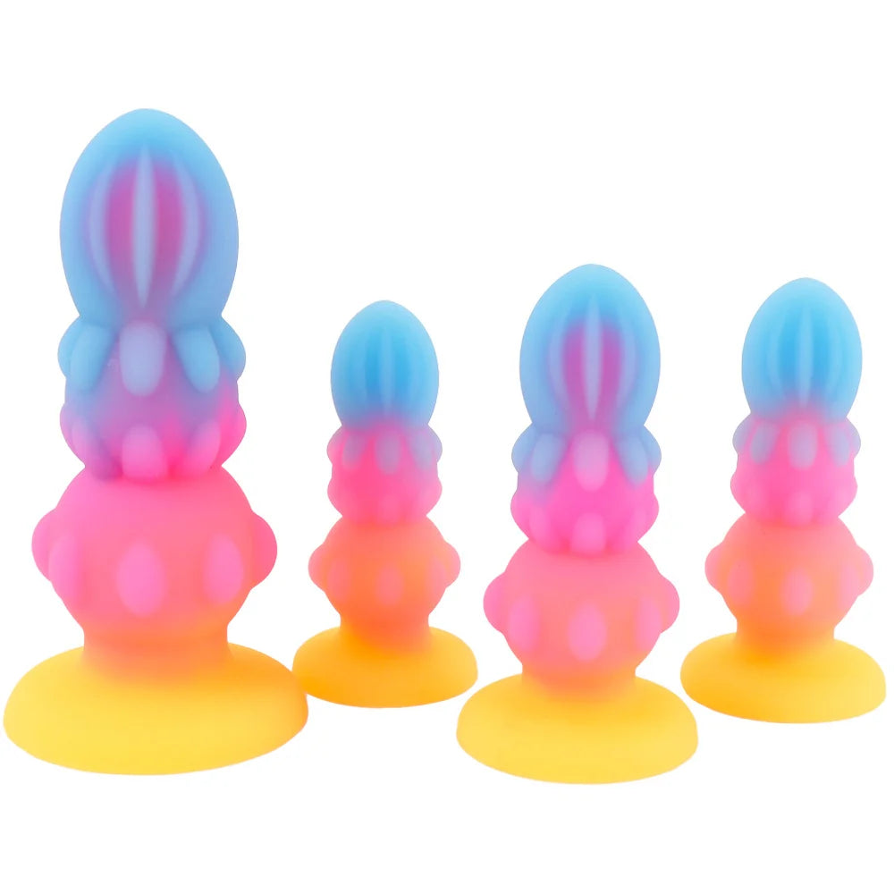 ASHBURN  Dark Glowing dildo