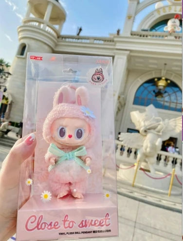 High Quality LBB Plush Toys Skullpanda Mokoko Zimomo Halloween LBB Keychain Doll Christmas Gift Keyring Toy Replica Gift