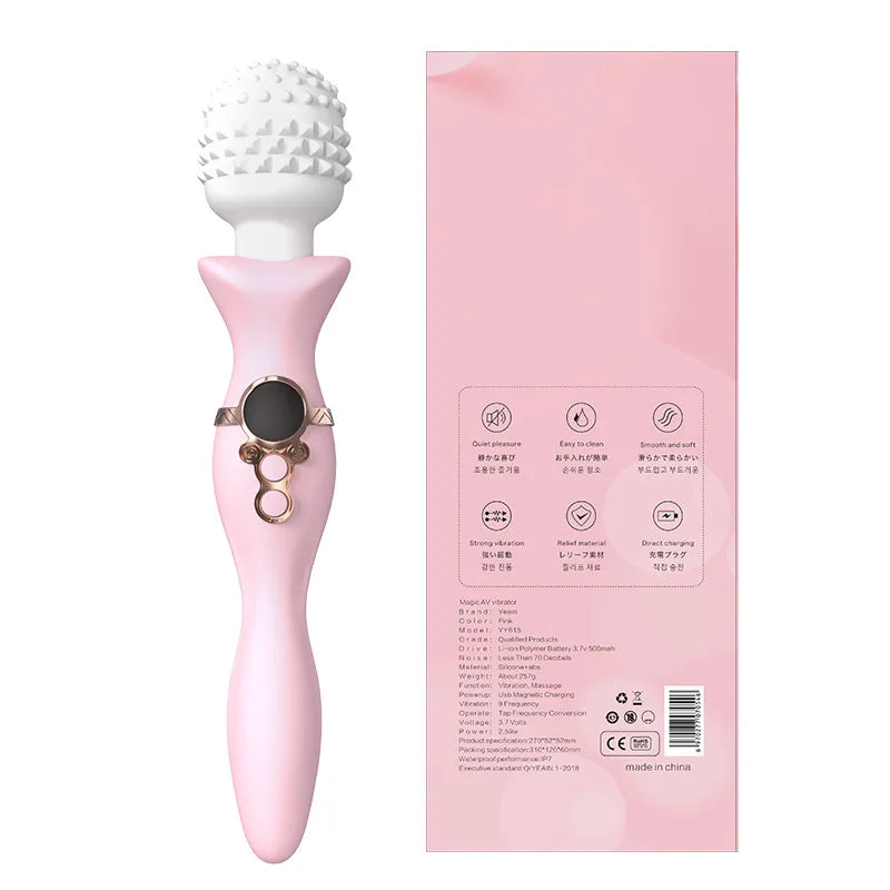 2023 NEW Female AV Vibrating Massage Stick Sex Toy Clit Massage dildo Vibrator  Sexulaes Toys Sex Machine for Women 18+