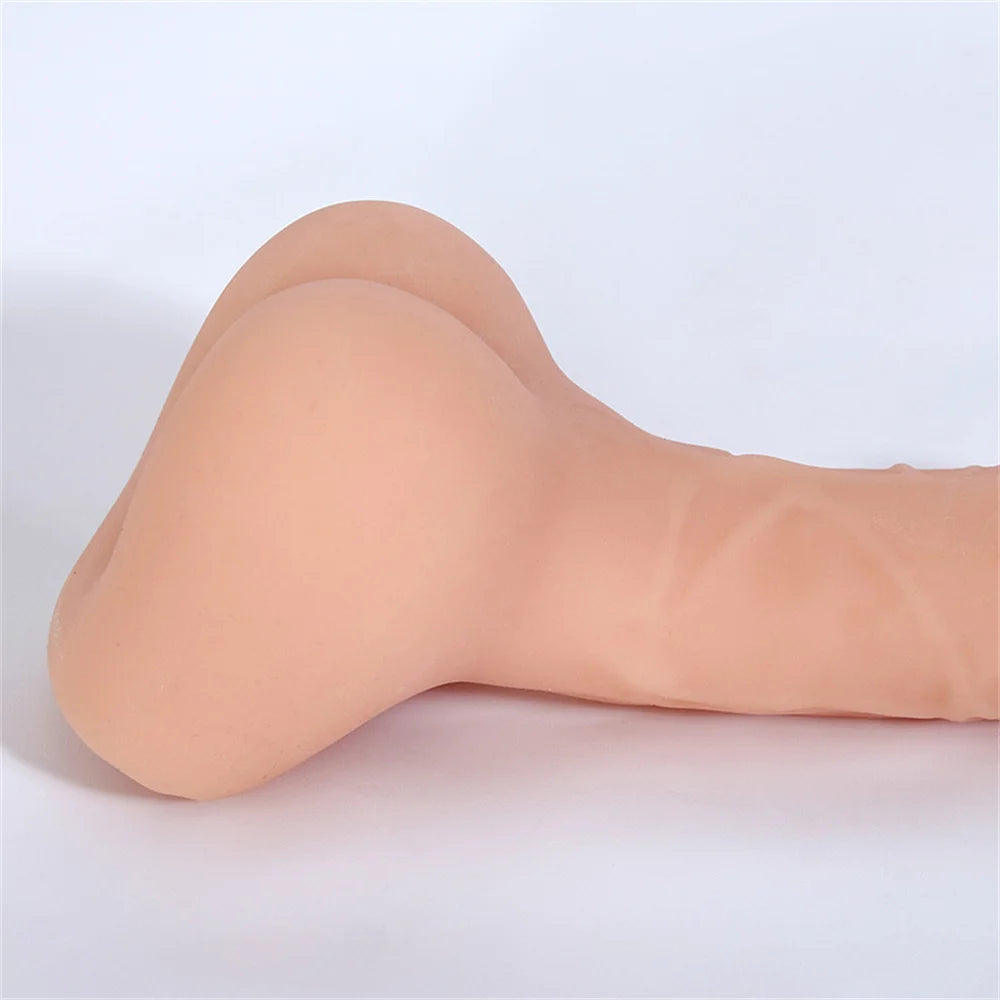 Sex Toys For Couples Realistic Dildo Penis Artificial Vaginal Anal Insert Plug 2 In 1 Male Gay Masturbation Cup Pocket Pussy Toy
