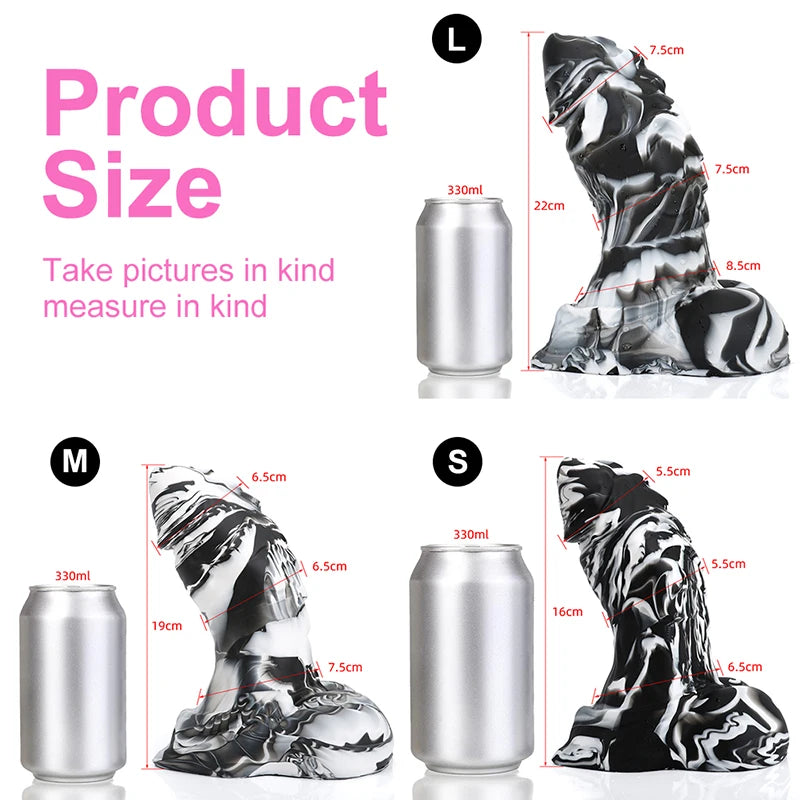 S-M-L Dildo Strong Suction Cup Toy Erotic Toys Anal Plug Prostate Massager Large
