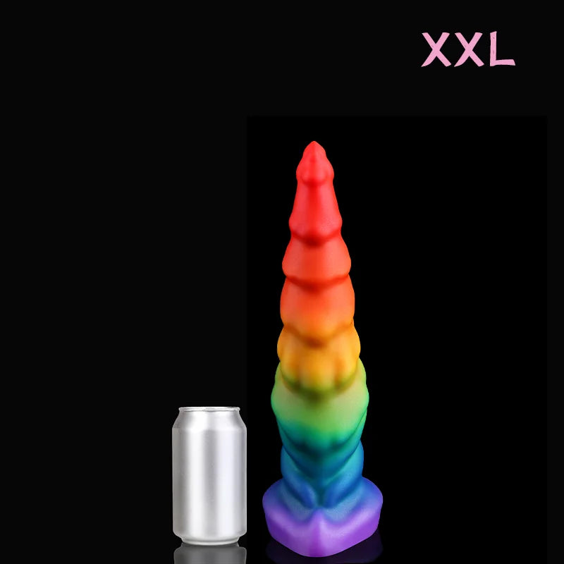 Huge Dildos Unicorn horns Thrusting Dragon Dildo Big Realistic Penis Woman Masturbator Suction Cup Didlo Sexy Toys Adult Suplies