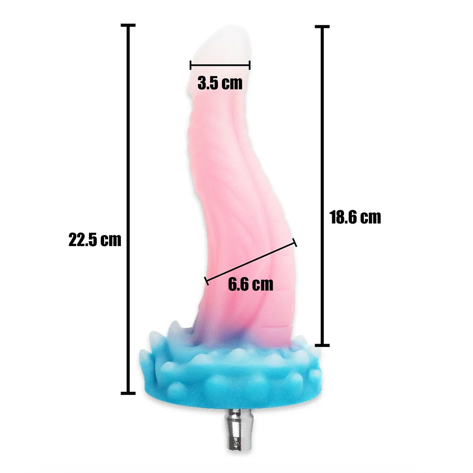 ASHBURN Luminous Sex Machine Attachments Masturbation Dildos VAC-U-LOCK