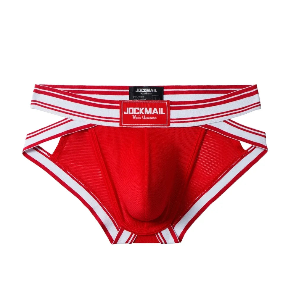 Men Underwear Briefs Underpants Nylon Mesh Quick Dry Men's Briefs Bikini Slip Men's Jockstrap Briefs or As Swim Swimwear Shorts