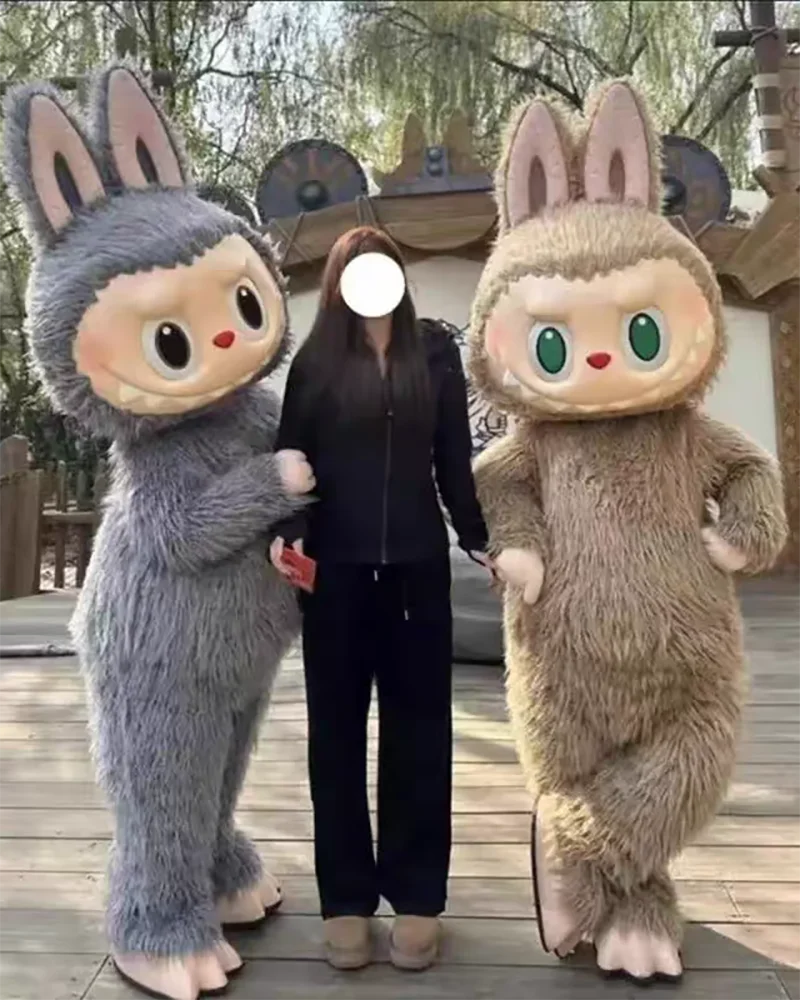 Cosplay Mascot Costume Plush Cartoon Doll Headgear Holiday Party Performance Carnival Professional Customized Adult Size