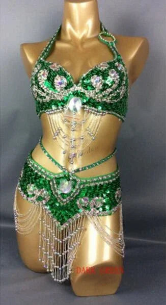 Crystal Beads Tassel Fringe Sequin set