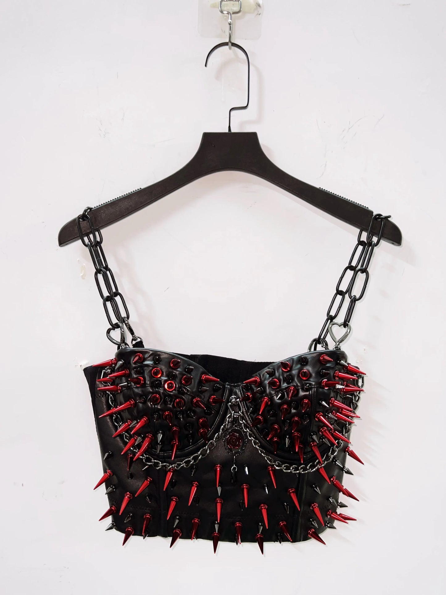 gothic  tank tops  gothic clothes  y2k fashion  y2k crop top Gothic Tank Tops Punk Tank Tops Rivets top vintage tops  Cross Tops
