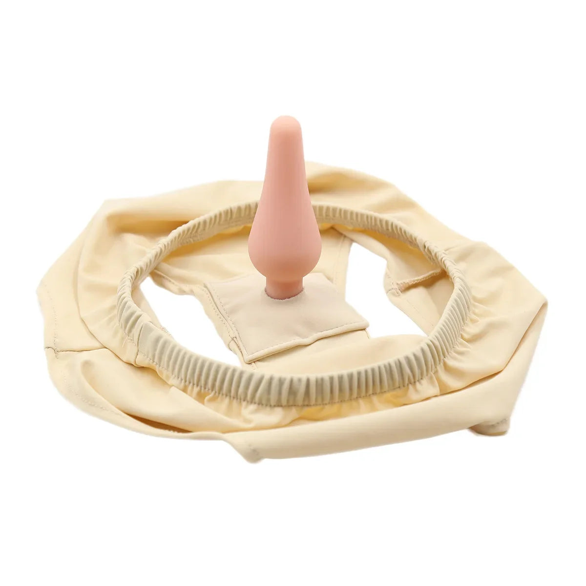 Masturbation Briefs with Dildo Plug, Vaginal Anal Plug Panties for Unisex Chastity Belt Sex Toy Adult Games