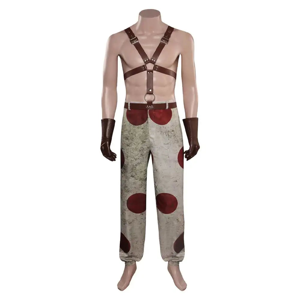 Sweet Tooth Cosplay Costume Pants Belt Accessories Movie Twisted Cosplay Metal Men Role Playing Outfits Halloween Carnival Suit
