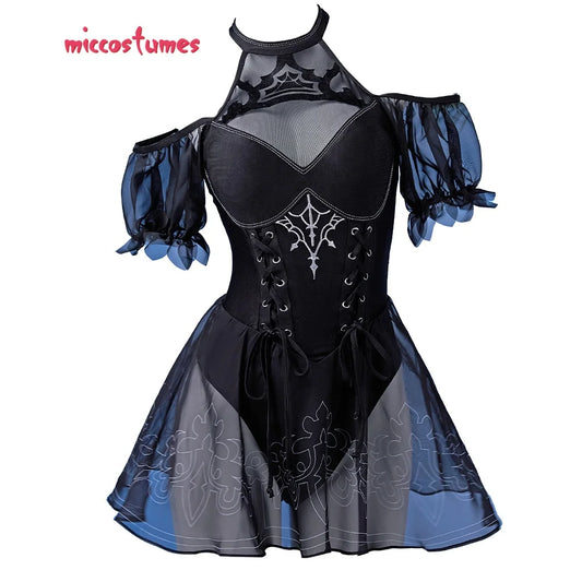 haikyuu Women 2B Derivative Sexy One-piece Swimsuit Halter Backless Tummy Control Bathing Suit