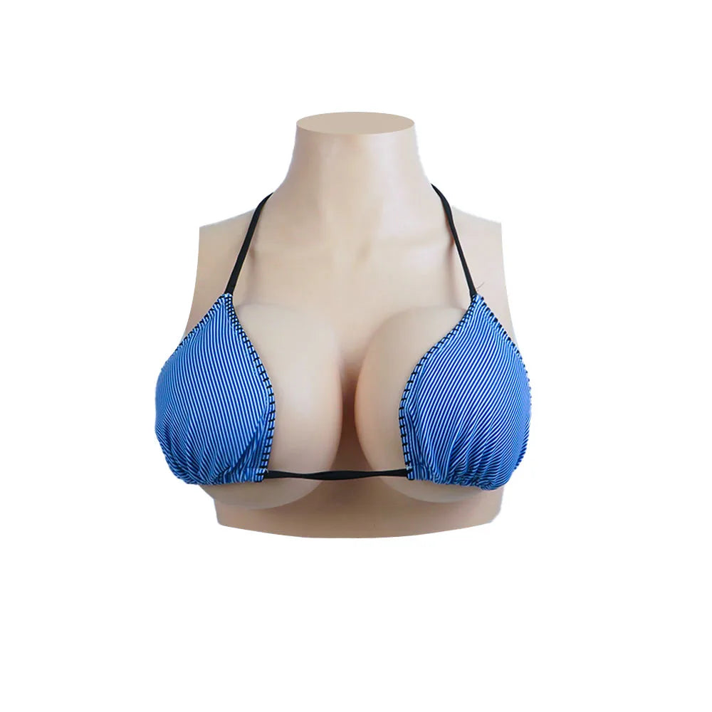 Zilasegy Silicone Breast Tgirl Cosplay for MenForms Huge Boob A/C/D/G/H Cup Transgender Drag Queen Shemale Cosplay