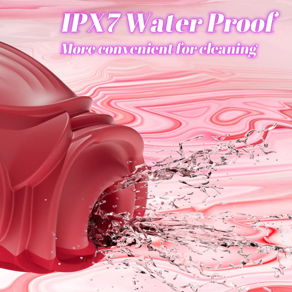 Sucking Vibrator for Women Vacuum Clitoris Stimulator Female Oral Nipple Clit Powerful Sucker Vibrating Adults Sex Rose-Toys