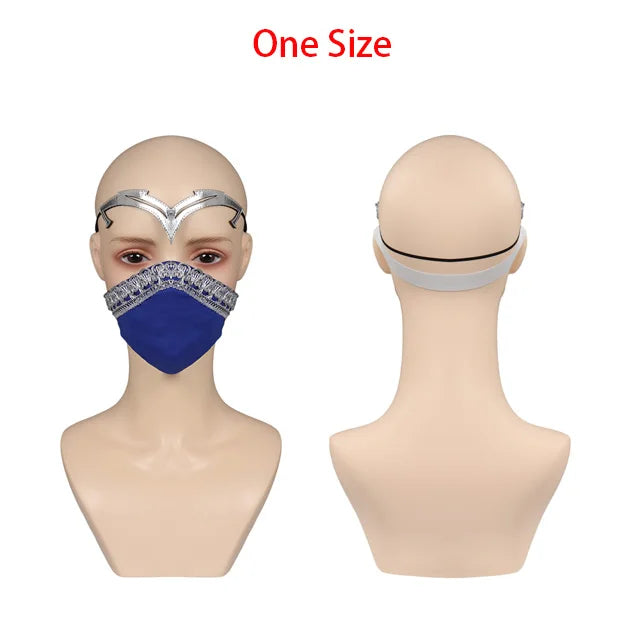 Kitana Mileena Katana Cosplay Game Mortal Cos Kombat Jumpsuit Mask Costume Women Swimsuit Bikini Halloween Carnival Party Suit