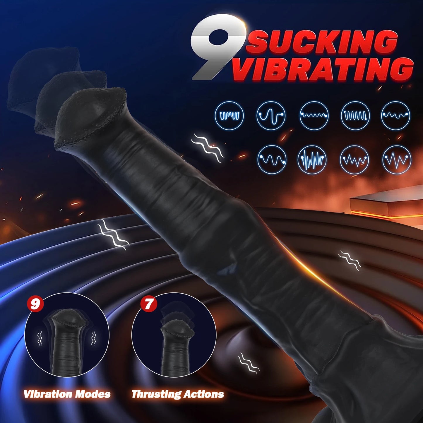 Thrusting STALLION RELIC Vibrating RELIC