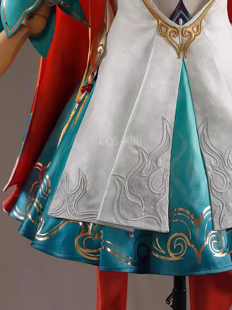 COS-KiKi Honkai: Star Rail Yunli Game Suit Gorgeous Lovely Dress Uniform Cosplay Costume Halloween Party Role Play Outfit Women