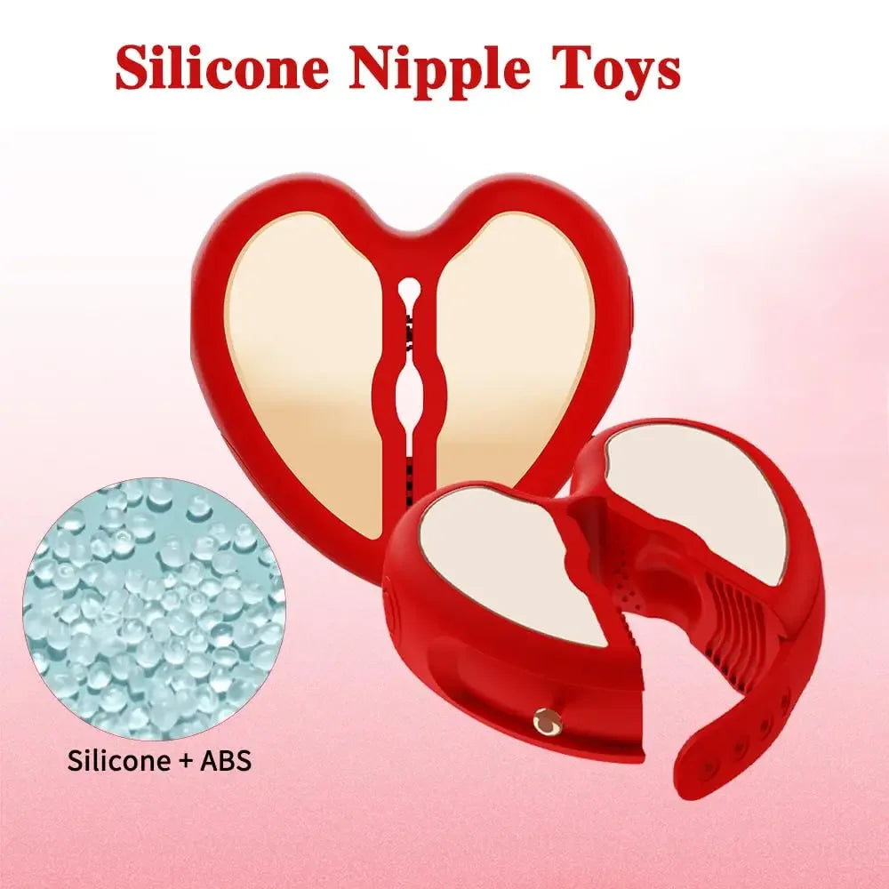 App Remote Control Nipple Clamp Vibrator Adult Sex Toys Nipple Stimulator Breast Massager BDSM Fetish Flirting Kinky for Women
