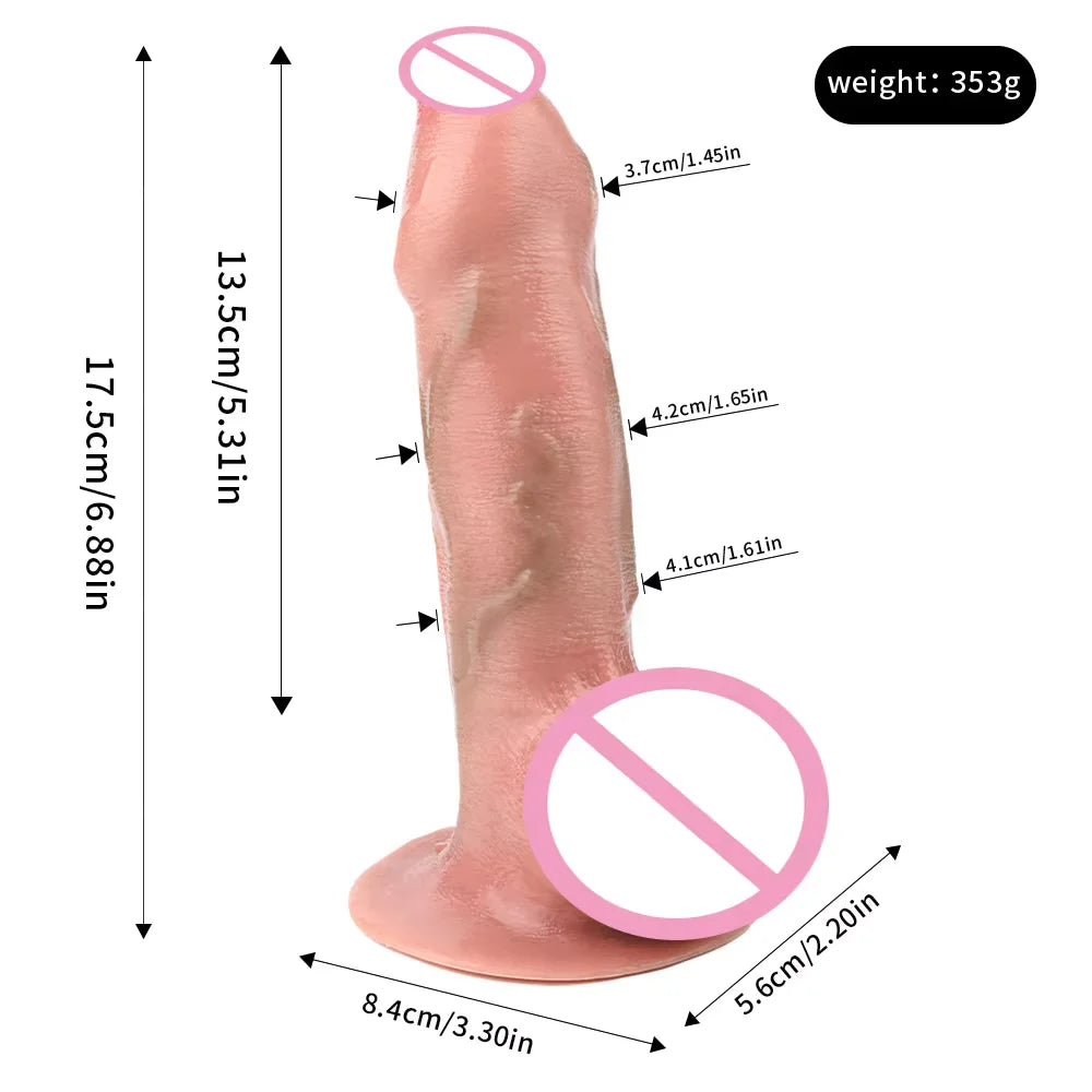 ASHBURN FLOOD RITE – Realistic Squirting Dildo