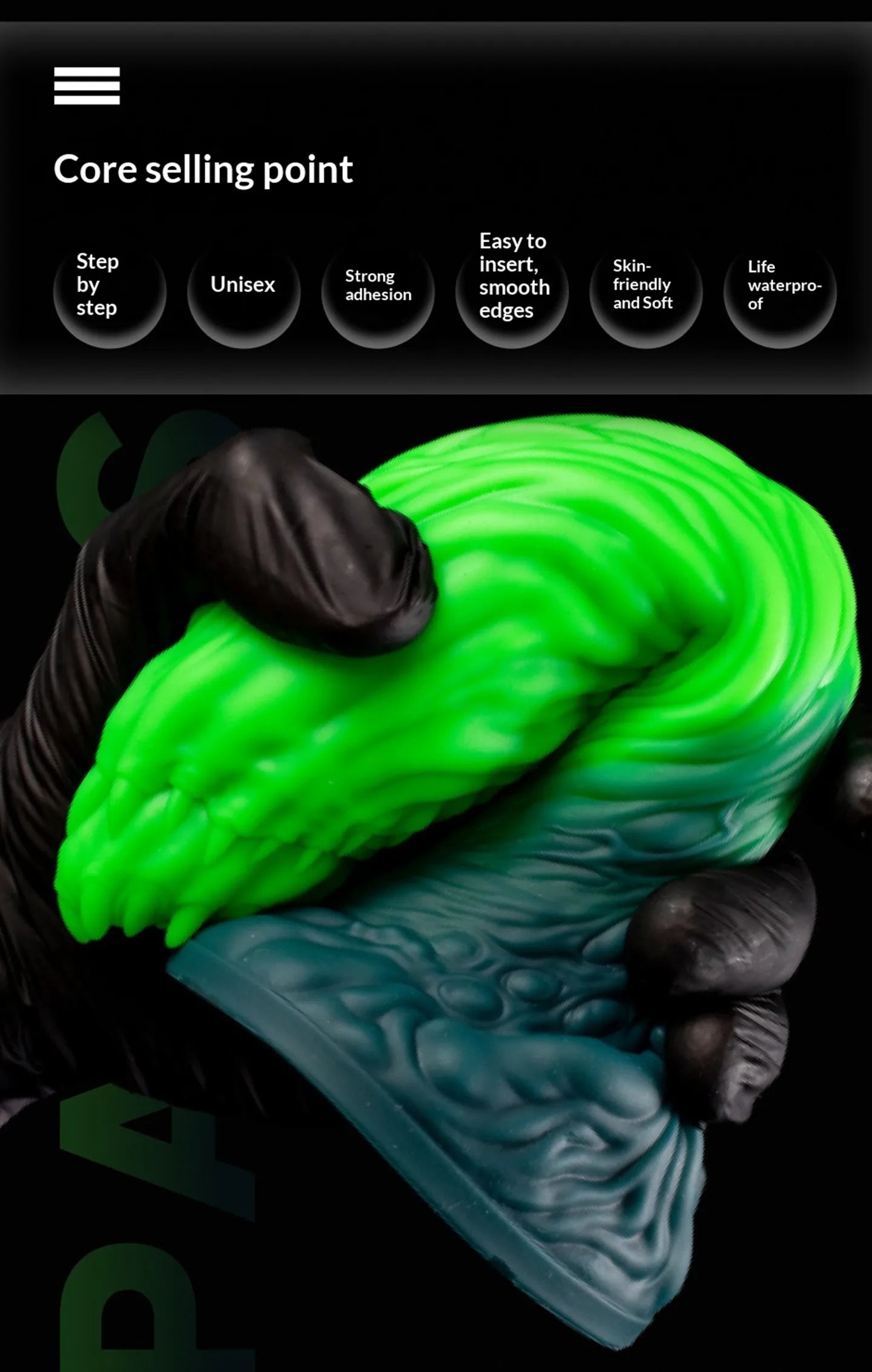 18 Huge Alien Tentacle Butt Plug Fantasy Anal Dildo Rear Stimulator Adult G-spot Sex Toys Waterproof Silicone Strong suction cup