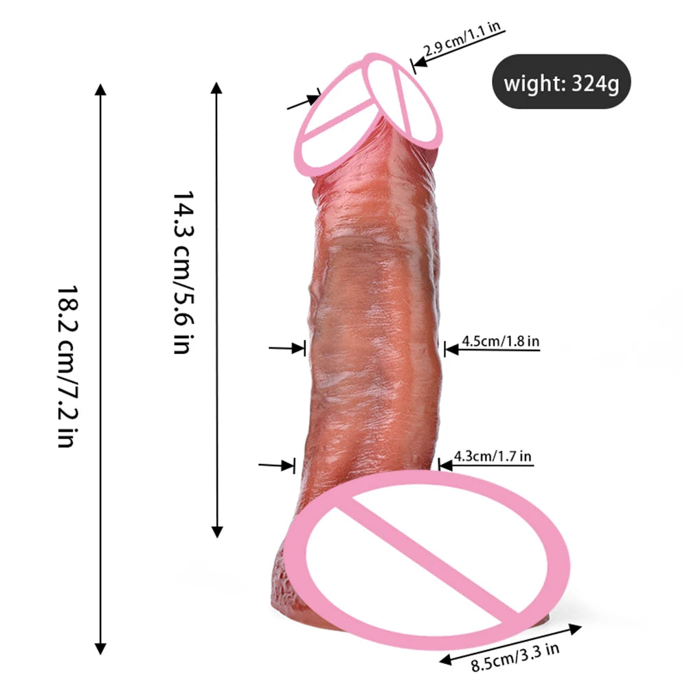 ASHBURN FLOOD RITE – Realistic Squirting Dildo